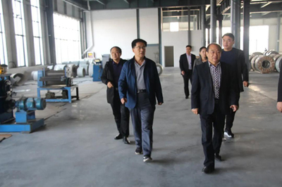 縣工信局、縣科技局、縣促進會到泰來鋼構(gòu)走訪調(diào)研