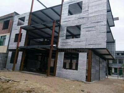 一體成形裝配式鋼混結(jié)構(gòu)建筑4層住宅、4-6層廠房、6-11層辦公樓工藝流程圖集